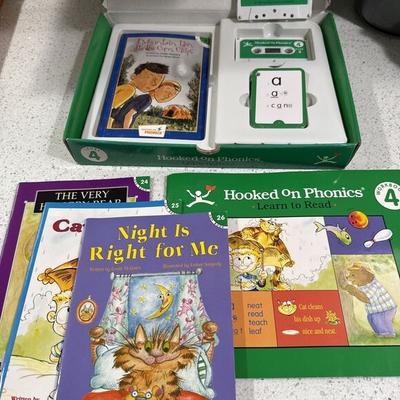 Hooked On Phonics Lot Learn To Read Level 2, 3, 4, 5, Misc Books Incomplete Vtg - Picture 13 of 16
